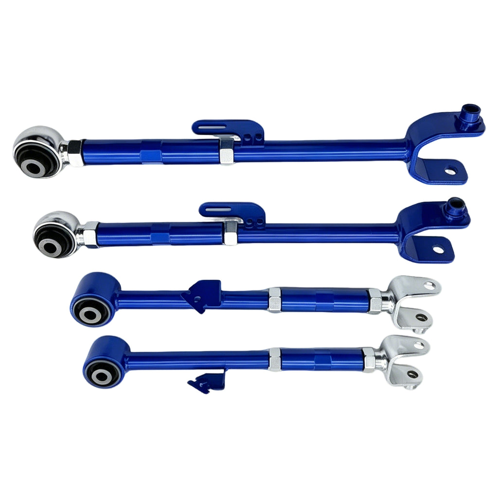 6X Adjustable Rear Camber Toe Trailing Arms For Accord 2008-17 Acura TL TSX TLX