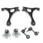 Set of 4 Front Lower Control Arm W/ball Joint Sway Bar For 2006-2011 Honda Civic