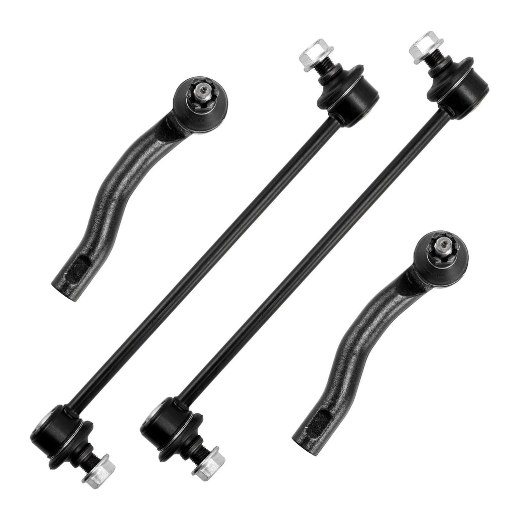 10Pcs Front Suspension Control Arm Tie Rod End Kit For 2003-2008 Toyota Corolla