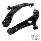 2Pcs Front Lower Control Arms Ball Joint For 2012-2014 Hyundai Sonata Kia Optima