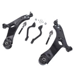 Front Lower Control Arms Tie Rods for 2012 2013 2014 Hyundai Sonata Kia Optima