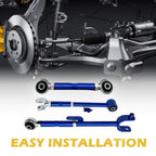 6X Adjustable Rear Camber Toe Trailing Arms For Accord 2008-17 Acura TL TSX TLX