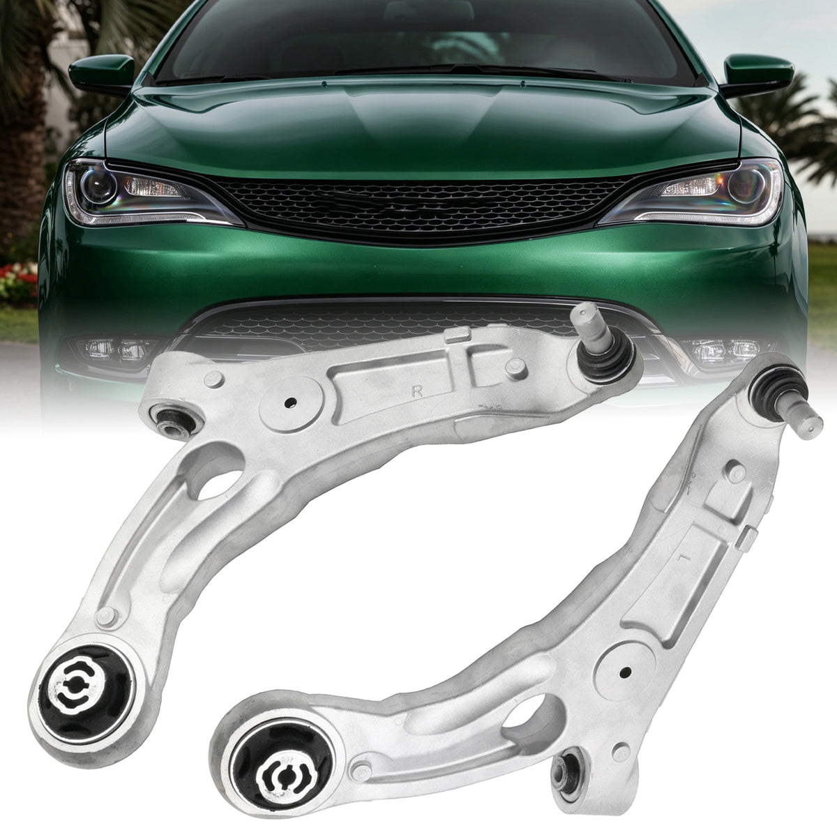 For 2015-2017 Chrysler 200 2x Front Lower Control Arms w/ Ball Joints K622891