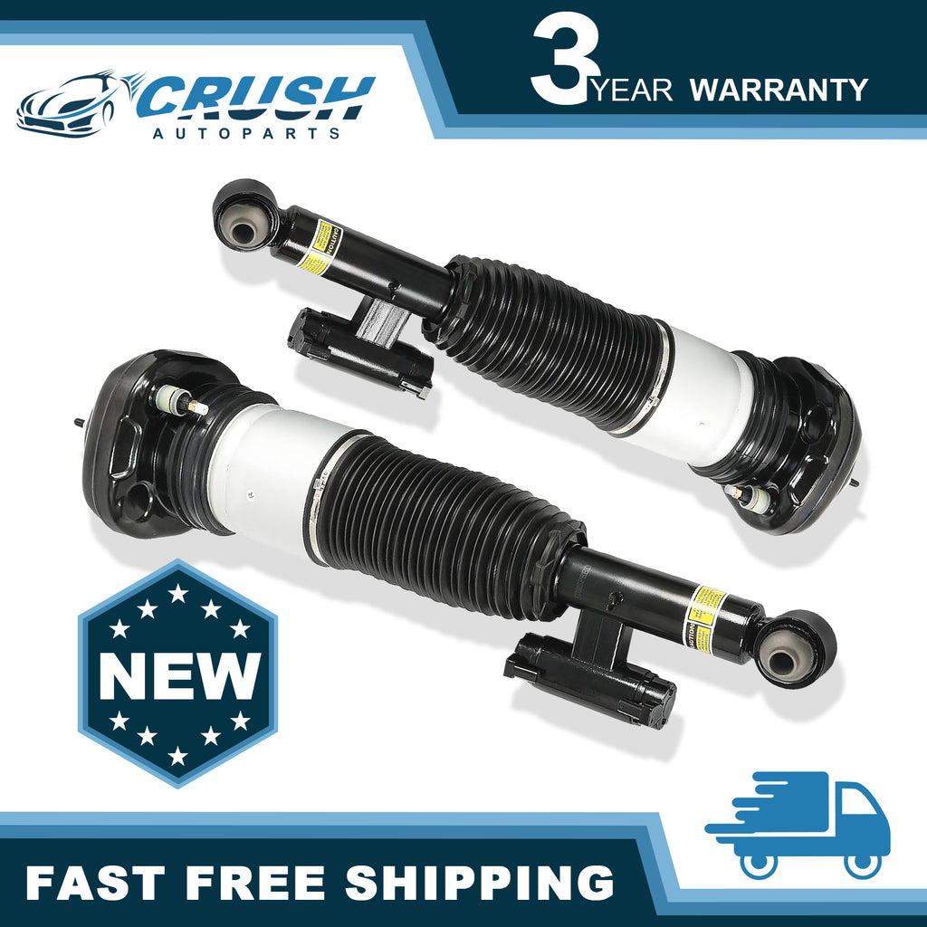 Pair Rear Air Suspension Shocks Struts For BMW 740i 750i 750Li G11 G12 2016-2022