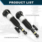 Pair Rear Air Suspension Shocks Struts For BMW 740i 750i 750Li G11 G12 2016-2022