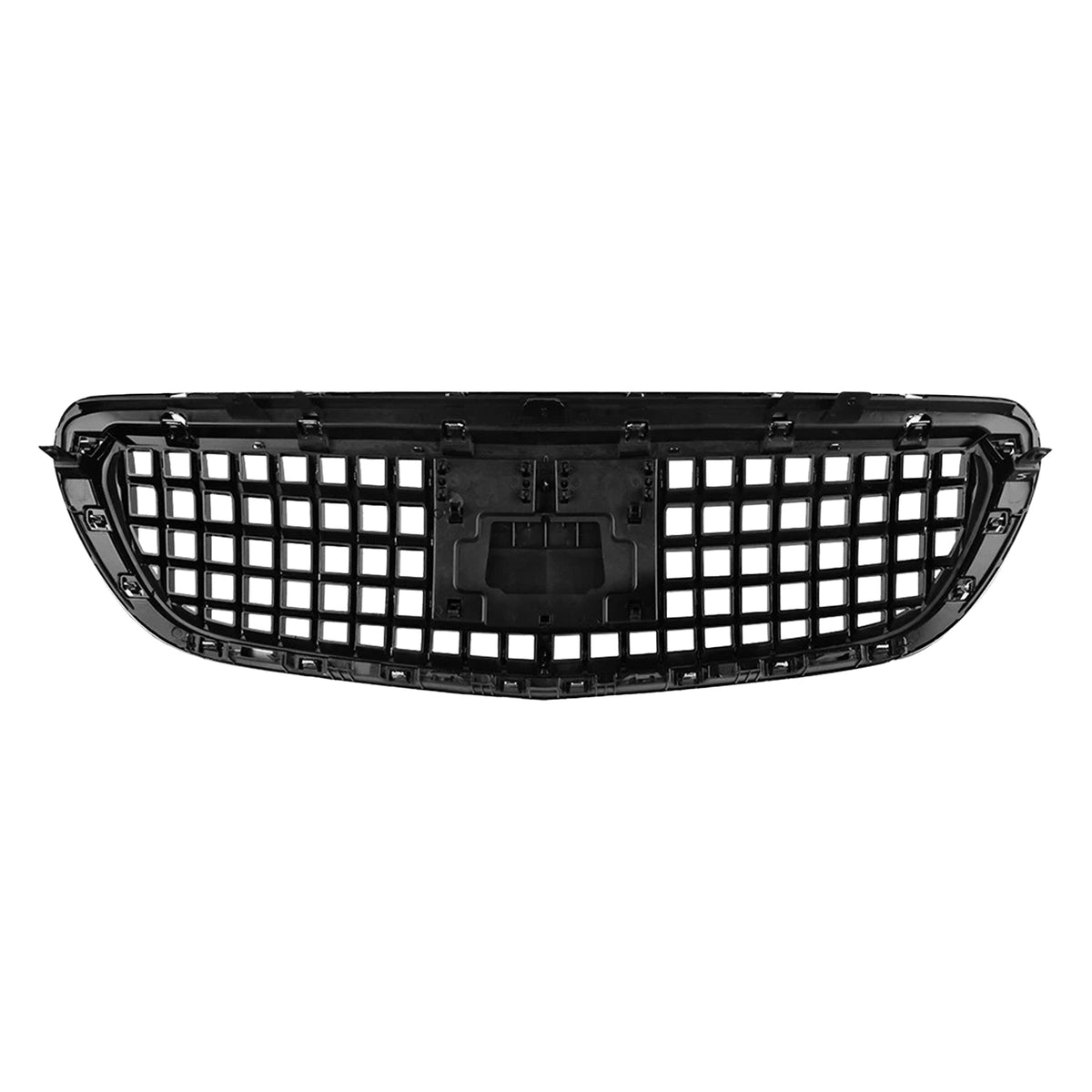 For 2014-20 Mercedes Benz S-Class W222 Chrome MayBach Style Front Grille W/O ACC