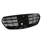 Glossy Black Front Grille Fits For 2021 22-2025 Mercedes-Benz W223 S500 S580