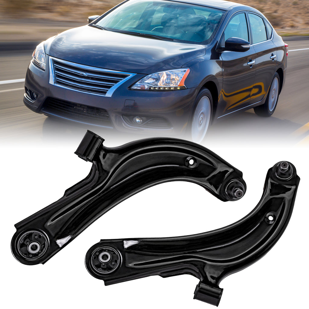 Front Lower Control Arms w/ Ball Joint for 2013 2014 2015-19 Nissan Sentra NV200